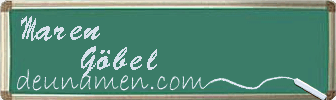 Maren Göbel Visitenkarte